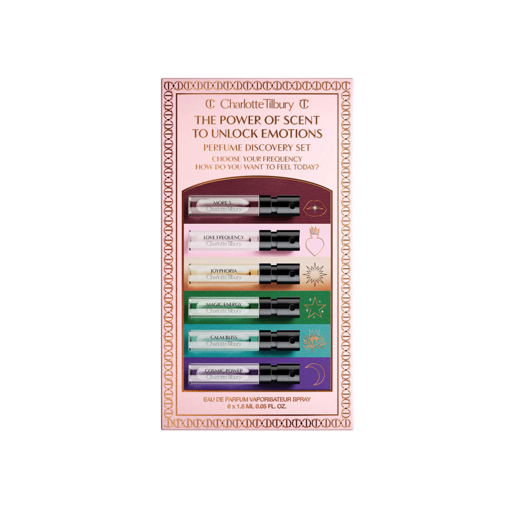 Charlotte Tilbury Fragrance Collection of Emotions Discovery Set 6x 1.5ml